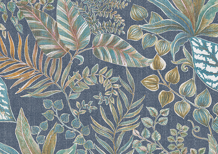 Paloma, Indigo - Twist&Fit Roman Blind - Image 7